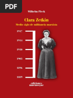 Clara Zetkin. Medio Siglo de Militancia Marxista - Wilhelm Pieck - en Castellano en 1938