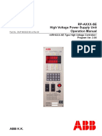 MC0023-00E-R04 HVUnit RP-AXXX-SE ver2.00ú¿ABB+ - +++ Ú