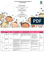 Cronograma de Actividades Mes de Junio y Agosto Cdi El Paso Actualizado