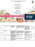 Cronograma de Actividades Mes de Junio y Agosto Cdi El Paso