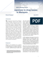 IDPC Briefing Paper Policy Responses To Drug Issues in Malaysia