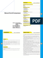 Handleiding Scroll Compressor