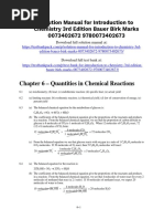 Introduction To Chemistry 3rd Edition Bauer Solutions Manual Download