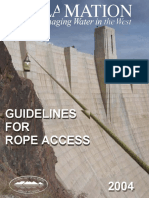 Guidelines Rope Access