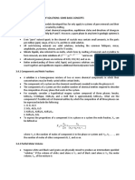 3.4.THERMODYNAMICS OF SOLUTIONS - SOME BASIC CONCEPTS - Busmeon