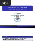 Lecture 1 - Introduction To Measurement Systems