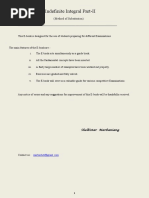 Indefinite Integral Part-II