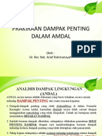 Materi Prakiraan Dampak Penting Dalam Amdal (Besar, Penting Dan Holistik Dampak)