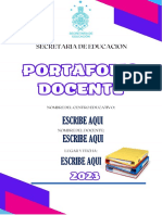 Portafolio Docente Basica I, II y III Ciclo