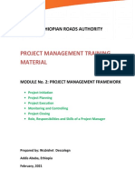 Module 2-Project Management Framework