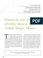 Revista - 178 - Pepinos de Mar en Las Ofrendas Mexicas