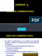 Unidad 09 Analisis Combinatorio