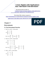 Linear Algebra With Applications 2nd Edition Holt Test Bank Download