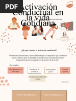 Activación Conductual en La Vida Cotidiana