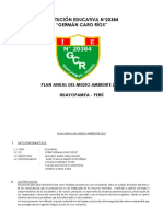 Plan Anual Del Medio Ambiente 2021