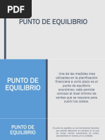 Punto de Equilibrio