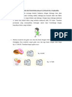 Soal Open Ended Sistem Persamaan Linear Dua Variabel