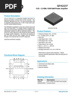 QPA2237 Data Sheet