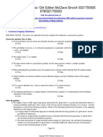 Statistics 12th Edition McClave Test Bank 1