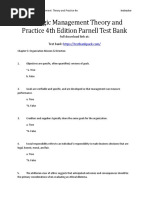 Strategic Management Theory and Practice 4th Edition Parnell Test Bank 1