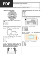 Área e Perímetro Provas 9 Ano