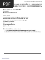 Ciencias Economicas - Atividade Extensionista 1 - Template. Luiz