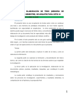 Guia para La Elaboración de Tesis de Arquitectura Cetis 56-1