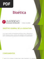 Presentación Bioética