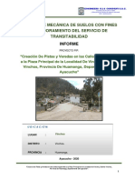 Informe - Vinchos Transitabilidad