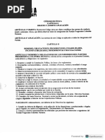 Código de Ética Aprobado CNE