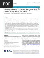 Murdiyarso - 2023 - Deriving Emission Factors For Mangrove Blue Carbon