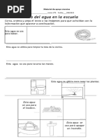 El Uso Del Agua en El Colegio.