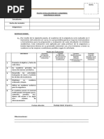 Pauta Evaluación de Cuaderno Enseñanza Media