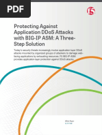 Protecting Against Application Ddos Attacks With Big Ip Asm A Three Step Solution