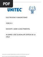 Foro 2 Electricidad y Magnetismo JGZC PDF