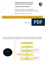 Clase 03 - Balance de Energia en Diferentes Procesos Tecnologicos