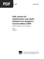 CIRIA - Safe Access For Maintenance and Repair. Guidance For Designers Second Edition 2009 - Sample