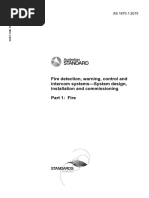 Fire Detection, Warning, Control and Intercom Systems-System Design, Installation and Commissioning Part 1: Fire