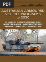 Australian Armoured Vehicle Programs To 2030 Special Supplement