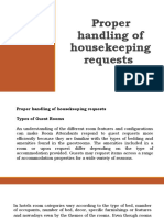 3RD Quarter - Housekeeping