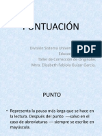 PUNTUACION