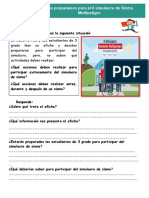 D1 A2 FICHA PS. Nos Preparamos para El II Simulacro de Sismo Multipeligro