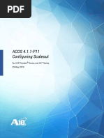 ACOS 4.1.1-P11 Configuring Scaleout: For A10 Thunder Series and AX™ Series 29 May 2019