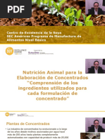 Nutrición Animal para La Elaboración de Concentrados UPDATED