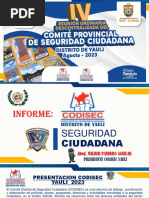 Reunion Ordinaria Coprosec 2023