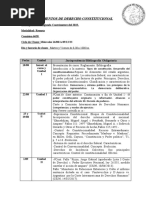 Elementos Derecho Constitucional Cayuso-Manfredi Cronograma 2° C 2023