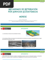 Mecanismos de Retribución Por Servicios Ecosistémicos Merese