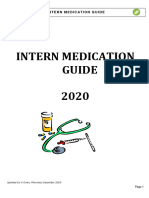 Pharmacy Medication Guide 2020