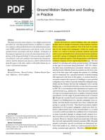 8.0 Ground Motion Selection and Scaling in Practice