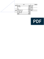 Cost Formulas